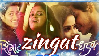 Song of dhadak ,hindi version zingat on marathi zingat.