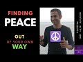 How to find peace within yourself I Get out of your own way with Breath Awareness