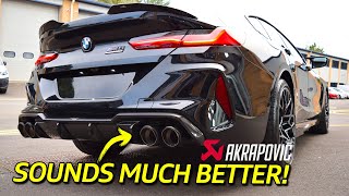 This Is How A BMW M8 (F93) SHOULD Sound!