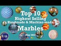Top 10 highest selling vintage  antique marbles on ebay  may 2023