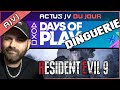 Fin des dbats cod confirm gamepass d1  resident evil zro et code v en remake gros days of play