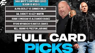 DWCS Week 9 Full Card Predictions | Who Earns a UFC Contract #dwcs