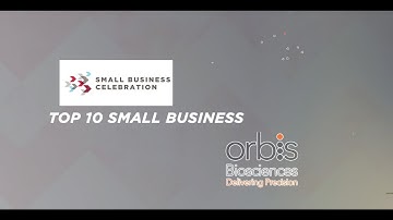 KC Chamber 2018 Top 10 Small Business: Orbis Biosciences