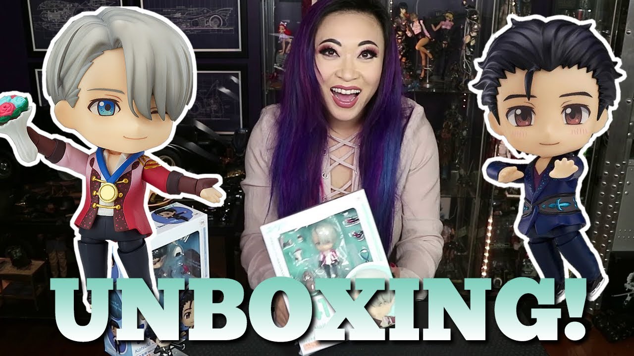 Yuri on Ice Nendroid Unboxing! Victor and Yuuri!