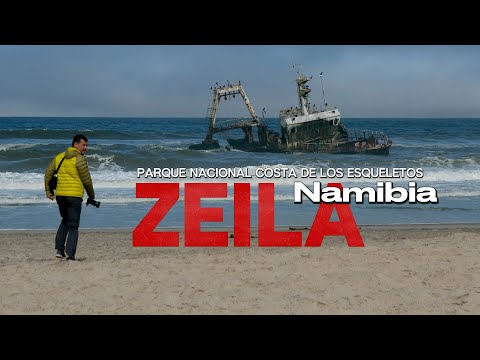 Barco Zeila, Costa Esqueletos (Namibia), 4K