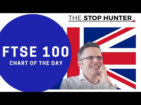 Analisis teknikal indeks pasar saham FTSE 100 - Grafik Hari Ini [2021]