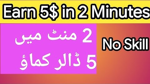 Earn $5 in 2 Minutes by Background Removing | earn money online