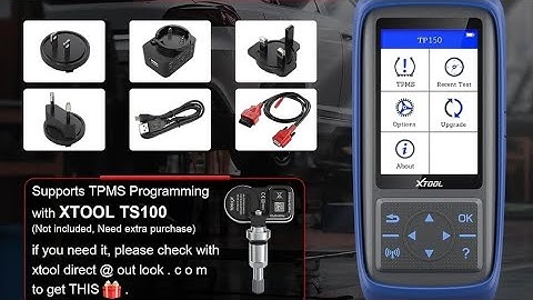 XTool TPMS relearning and programming OBD2 Scanner. 