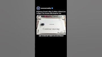 Researchers Found a Way To Make a Robot Live Longer? The Answer Will Surprise You #robot #shorts