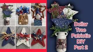 Dollar Tree 4th of July crafts part 2