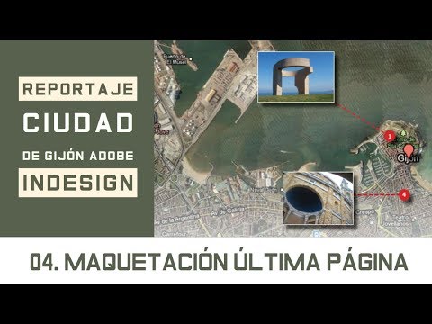 Miniatura: 04 Maquetar reportaje ciudad de Gijón (Maquetación última página)