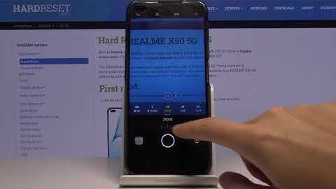 How to Enable and Use Camera Pro Mode in Realme X50 - Take Proffesional Pictures