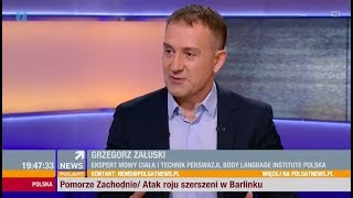 Grzegorz Załuski Ekspert Mowy Ciała Komentuje Spoty Przedwyborcze W Polsat News