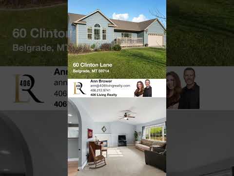 60 Clinton Lane, Belgrade, MT home video tour