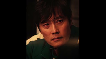 the fact he was crying under his mask 😢 #SquidGame #squidgameedit #player456 #gihun #frontman #hwang