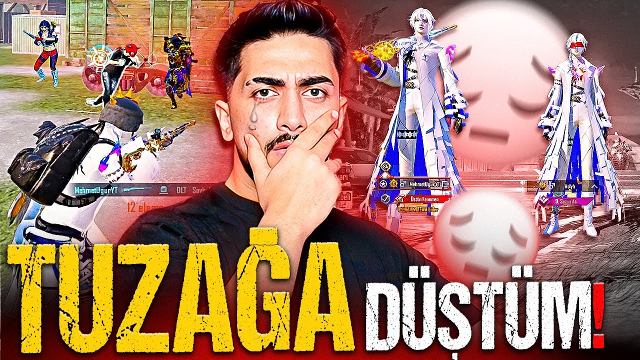 TUZAĞA DÜŞTÜM! 1V1 DEYİP EKİBİNİ ÇAĞIRDI! (ORTALIK KARIŞTI!) | PUBG Mobile