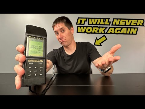 Your Old GPS Receiver Will Never Work Again... Magellan 2000