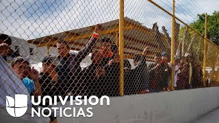 Migrantes dicen sentirse presos en albergue de Piedras Negras, México