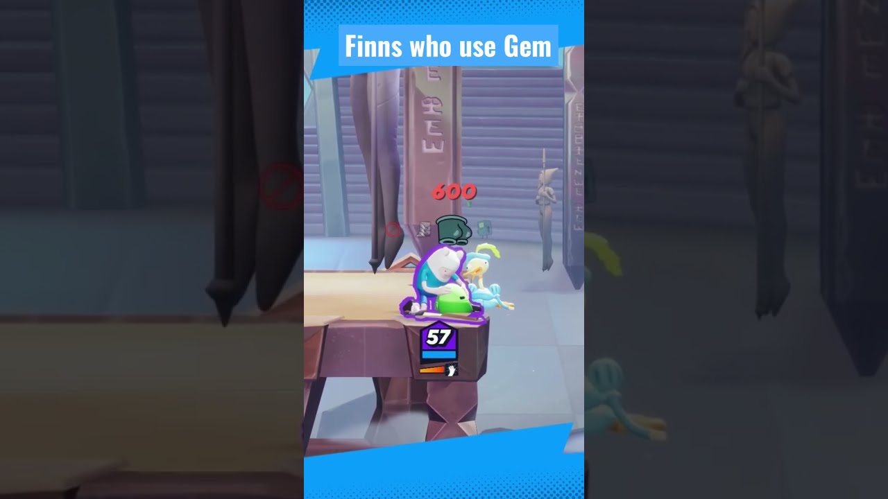 Finns that use Gem vs Avg Finn (MultiVersus)