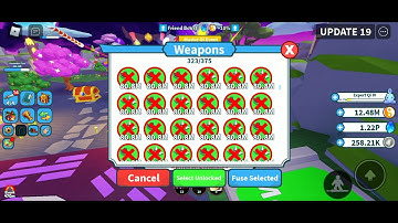 Creating a 500m+ Weapon,  Insane 5x Exp Event Weapon Fighting Simulator