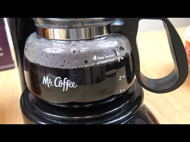 Mr. Coffee 4-Cup Coffee Maker