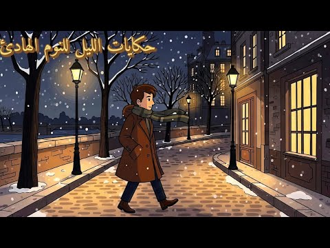 حكايات الليل للنوم الهادئ ليلة من ليالي الشتاء في باريس 