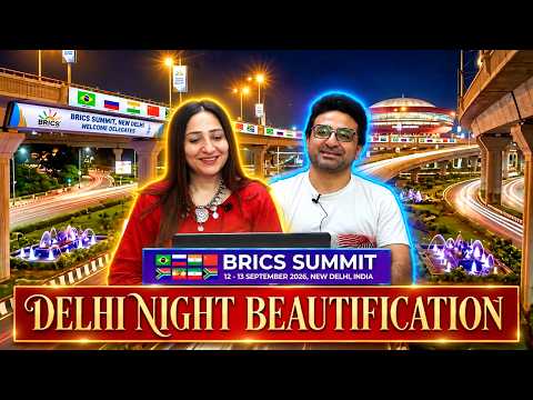 Pak Reacts 😱 BRICS 2026: DELHI’S Unbelievable Night-Time Transformation | WORLD-CLASS & STUNNINGLY