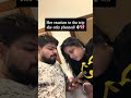 Is her reaction genuine? 🧐 #shorts #shortsvideo #youtubeshorts #shortsfeed #couple #couplecomedy
