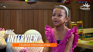 Gisele Interviews Perry | Kids Interview Tourism Personalities | The Seychelles Islands