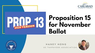 Proposition 15, the Split Tax Roll
