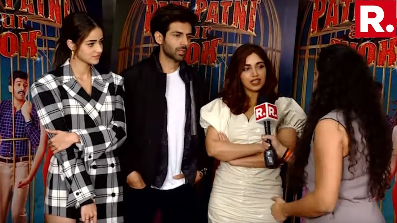 Team 'Pati Patni Aur Woh' Speaks To Republic TV | Kartik Aaryan, Bhumi Pednekar, and Ananya Panday