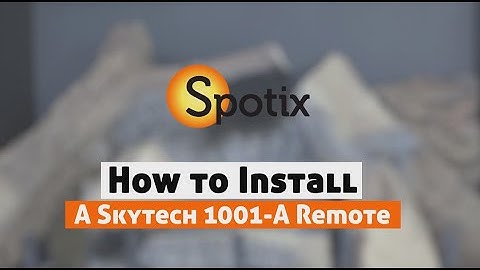 How to Install a Skytech Fireplace Remote - SKY-1001-A
