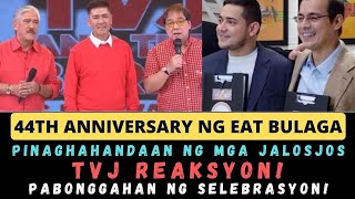 Eat Bulaga at EAT ng TVJ Magtatapatan PABONGGAHAN sa 44 Aniversary Special ng Kanilang Show  July29