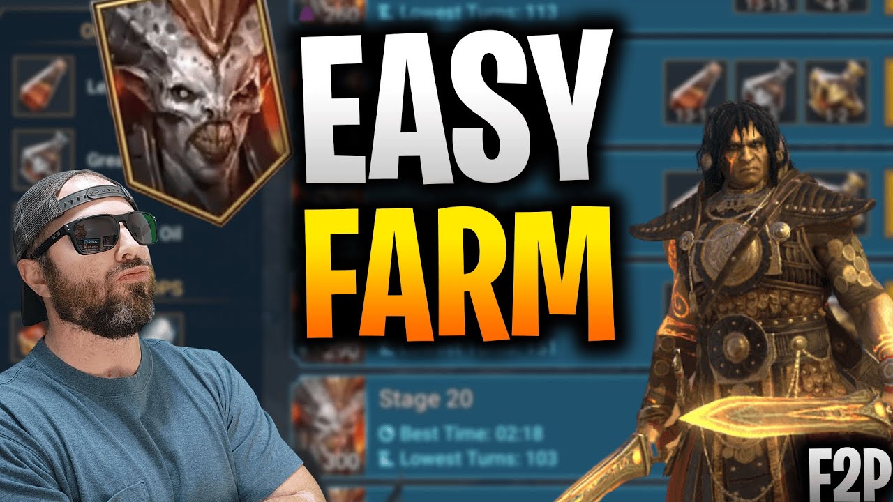 Easy FULL AUTO Sand Devil 20! Crohnam Makes It Simple! | Raid Shadow Legends