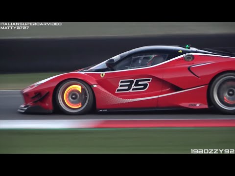 Ferrari FXX-K  - это трековый автомобиль  основан на легальном уличном LaFerrari.  Nordschleife lap.