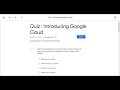 Introducing Google Cloud || Google Cloud Fundamentals: Core Infrastructure