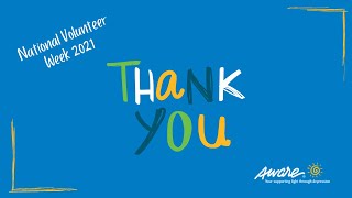 Thank you from Aware | National Volunteer Week 2021