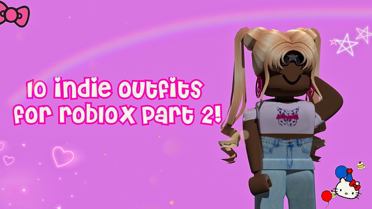 10 indie outfits for roblox part 2! - YouTube