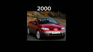 Evolution Of Renault Megane (1995-2024) #evolution #renault #megane #reno #cars #shorts