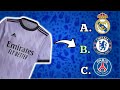 Football Quiz: Guess the Club&#39;s Jersey | Football Quiz Challenge