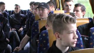 In de bus op weg naar Spakenburg