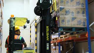 De-stacking from eye level