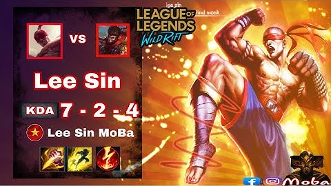 [ Lee Sin MoBa ] Lee Sin quyền thái đi rừng khi đối đầu với tôn ngộ không và đi gang hiệu quả