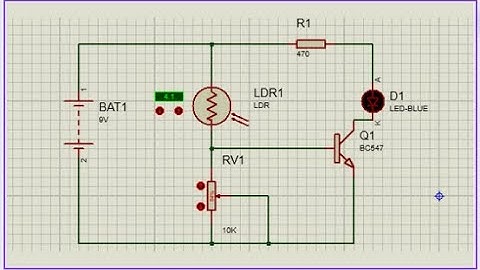 Automatic light detector simulation in proteus || light on off sensor project || Proteus tutorial