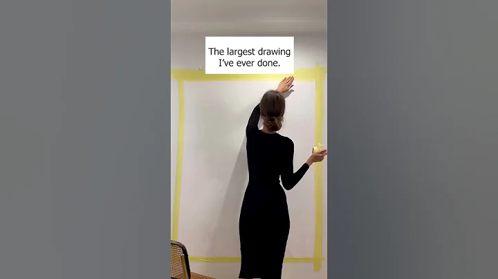The largest drawing I've ever done - SELF-PORTRAIT #short - DayDayNews