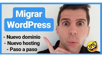 MIGRAR WORDPRESS de dominio o a otro servidor manualmente