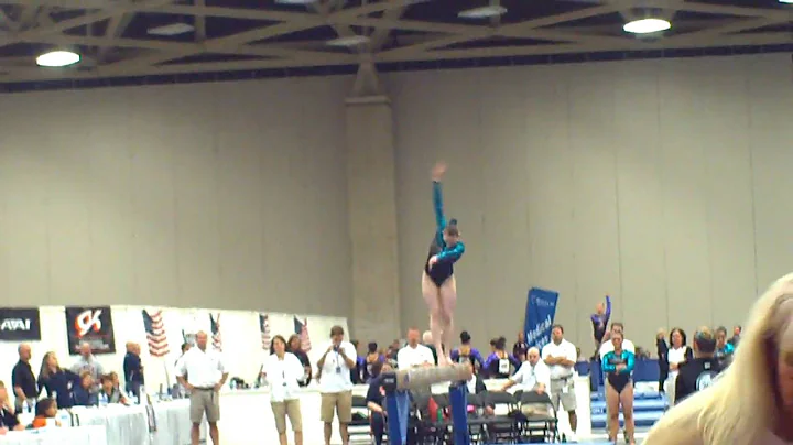 Amy's Beam at 2010 JO Nationals