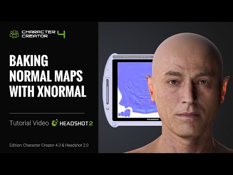 How to Bake Normal Maps with xNormal | Headshot 2.0 Plug-in Tutorial