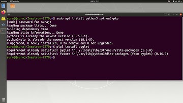 Python Import Error Module Not Found Error : No Module Named PyGlet