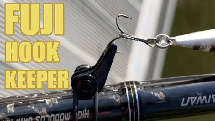 STOP RUINING YOUR FISHING ROD GUIDES - 10 Second Hook Holder Solution -  Fuji EZ Keeper II 